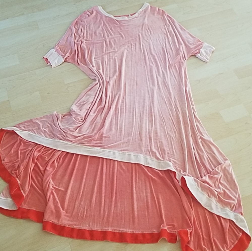 Lilka for Anthropologie Hi/Low Maxi Dress